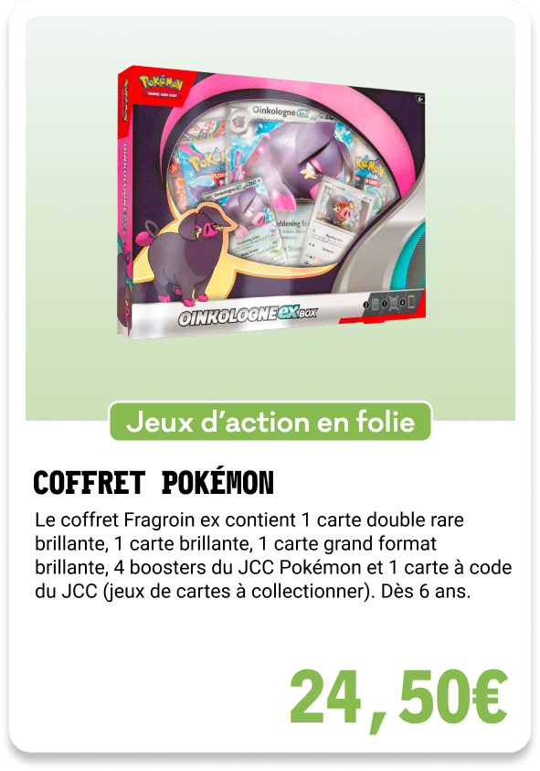 18 - COFFRET POKÉMON