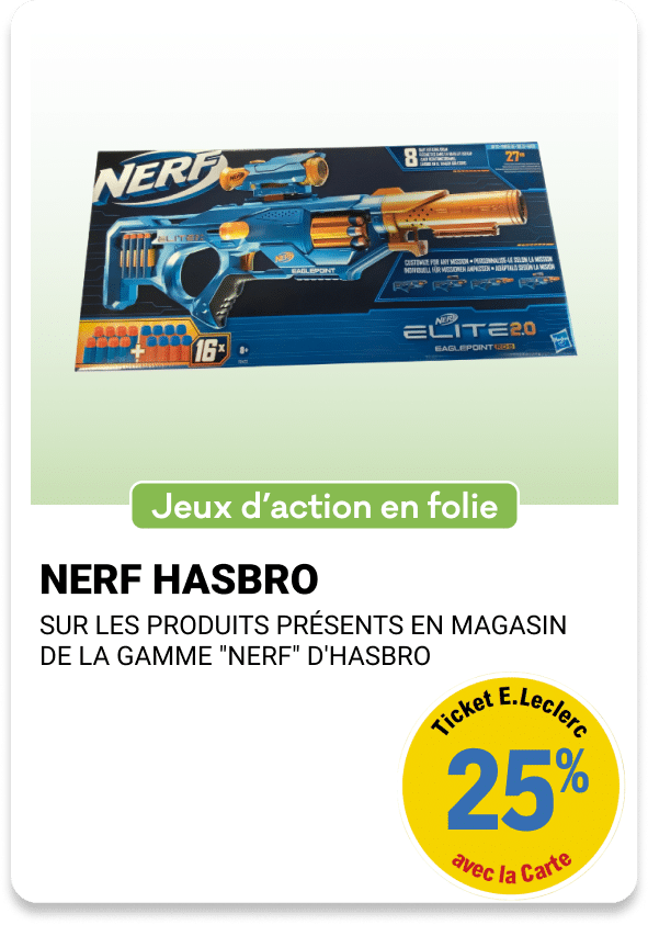 3 - NERF HASBRO